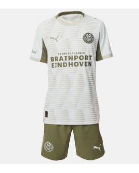 PSV Eindhoven Maglia Gara Terza Repliche 2025-26 Bambino Maniche Corte